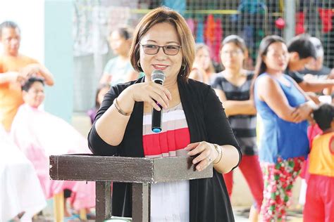 Public service & Sto. Tomas Mayor Edna P. Sanchez: Good .